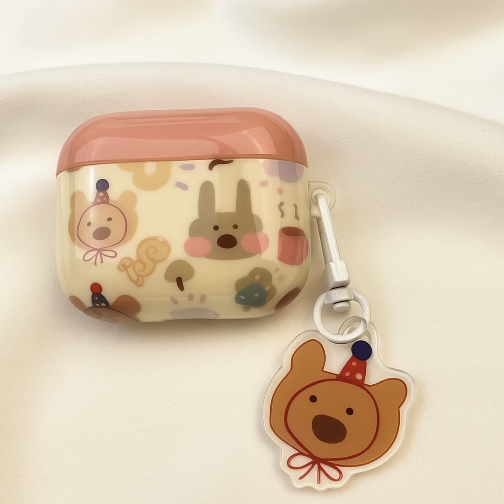 Cute Designer Airpods  Silicon Case for Airpods 4