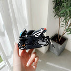 Motorcycle Bike Ridder Rubber Silicone Airpod Case Mobile Case by CoverMeUp - Style 2