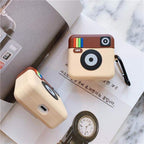 Instagram Social Media Rubber Silicone Airpod Case Mobile Case by CoverMeUp - Style 4
