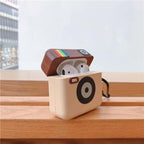 Instagram Social Media Rubber Silicone Airpod Case Mobile Case by CoverMeUp - Style 2