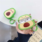 Avocado Rubber Silicone Airpod Case Mobile Case by CoverMeUp - Style 4