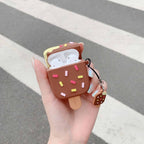 Cute Candy Ice Cream Rubber Silicone Airpod Case Mobile Case by CoverMeUp - Style 2