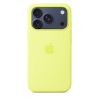 Logo Silicon Case for iPhone 17 Pro Max / 18 Pro Max (Neon Yellow)