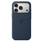 Protective Apple iPhone Back Cover - Logo Silicon Case for iPhone 17 Pro (Midnight) - Style 3