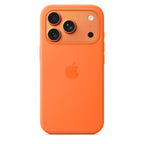 Logo Silicon Case for iPhone 17 Pro Max (Orange)