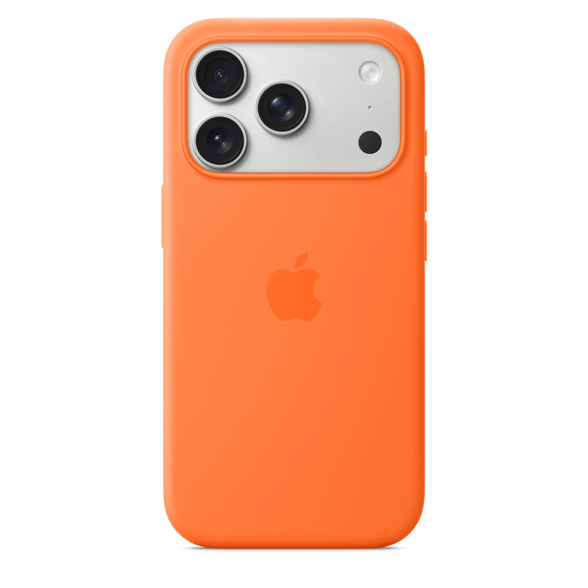 Logo Silicon Case for iPhone 17 Pro (Orange)