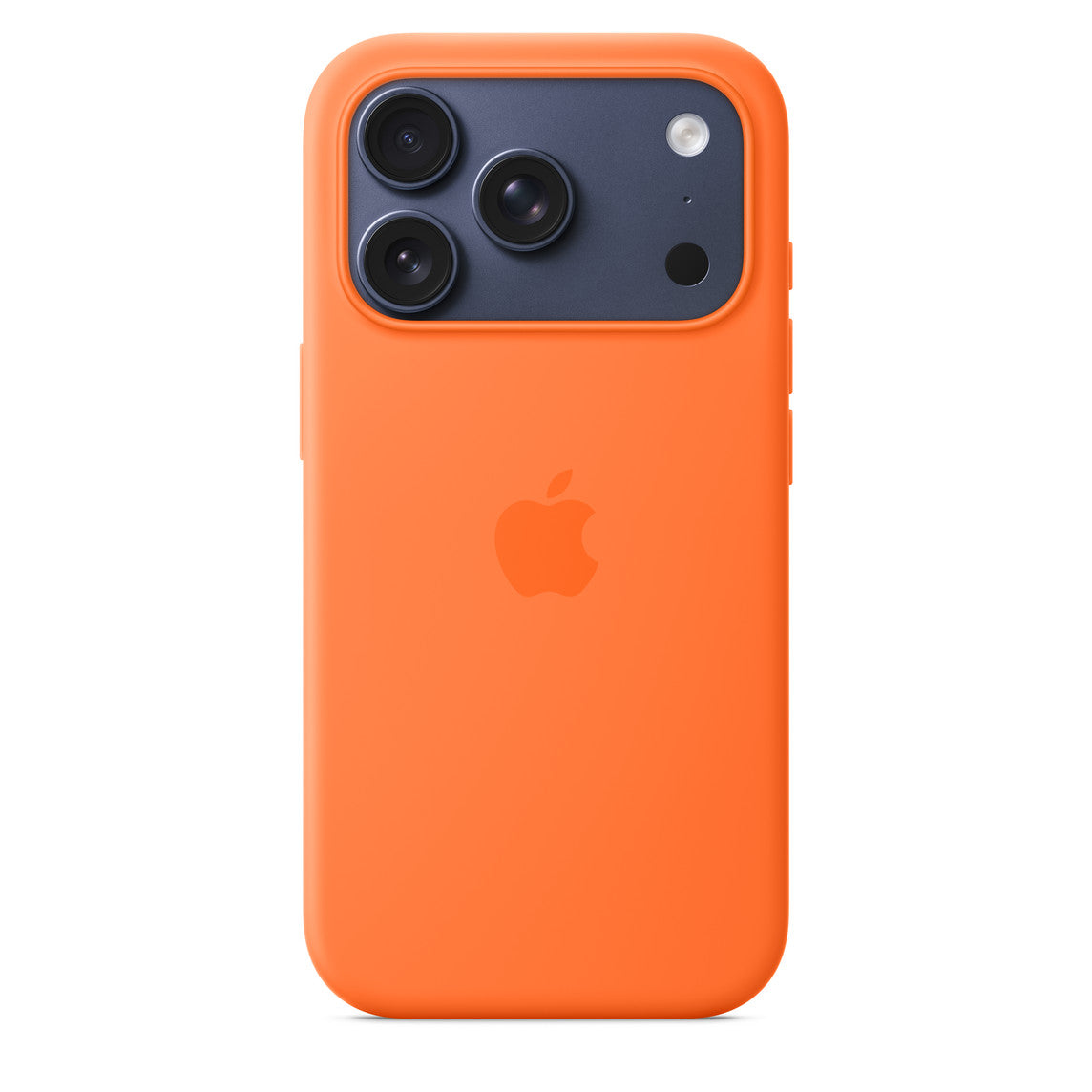 Logo Silicon Case for iPhone 17 Pro Max (Orange)