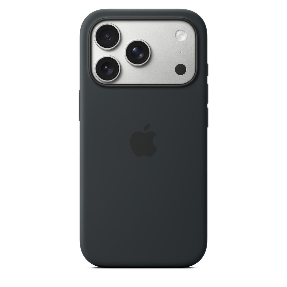 Logo Silicon Case for iPhone 17 Pro Max (Black)