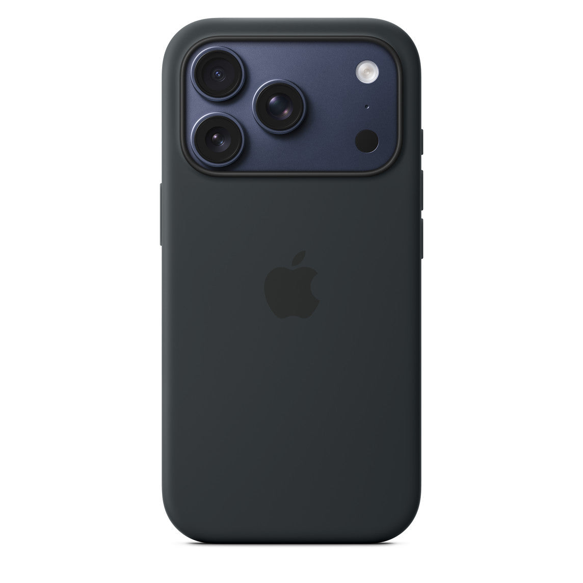 Logo Silicon Case for iPhone 17 Pro Max (Black)