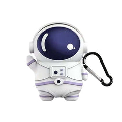 Astronaut Rubber Silicone Airpod Case