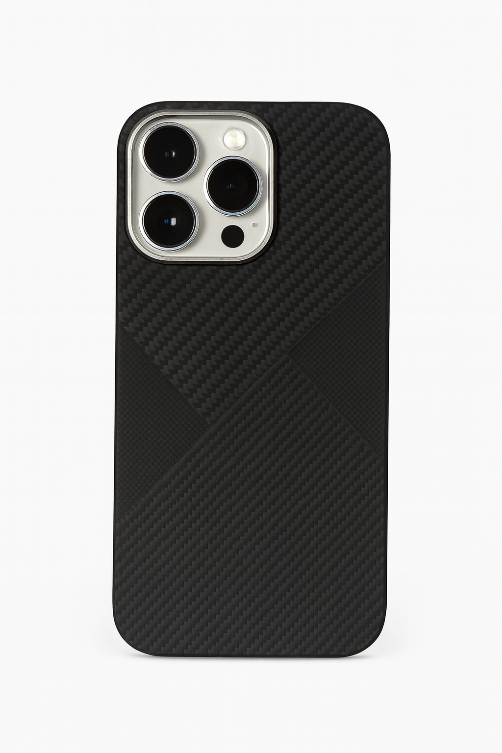Protective Apple iPhone Back Cover - SooPii Kevlar Carbon Fibre Ultra Slim Case for iPhone 16 Pro