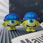 One Eye Monster Rubber Silicone Airpod Case Mobile Case by CoverMeUp