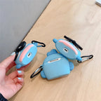 3D Movable Sunglasses Clown Fish Rubber Silicone Airpod Case Mobile Case by CoverMeUp - Style 5