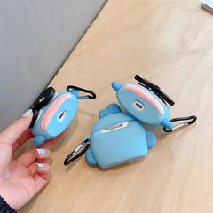 3D Movable Sunglasses Clown Fish Rubber Silicone Airpod Case