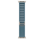 Light Blue Alpine Loop With Silver Metal Connectors (44mm /45mm /46mm & 49mm)