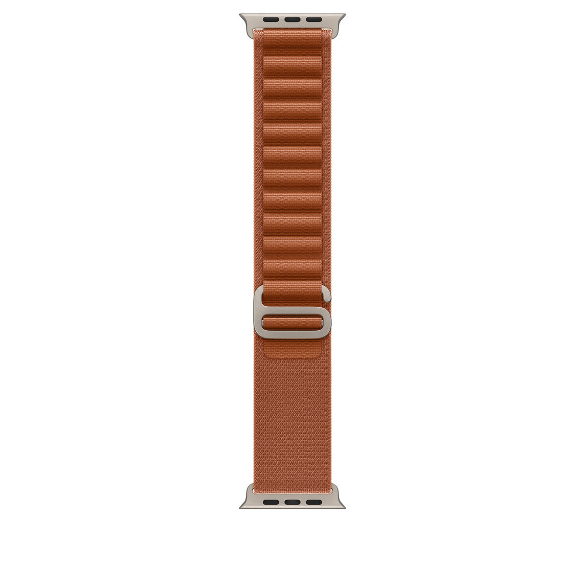 Terra Cotta Alpine Loop With Silver Metal Connectors (44mm /45mm /46mm & 49mm)