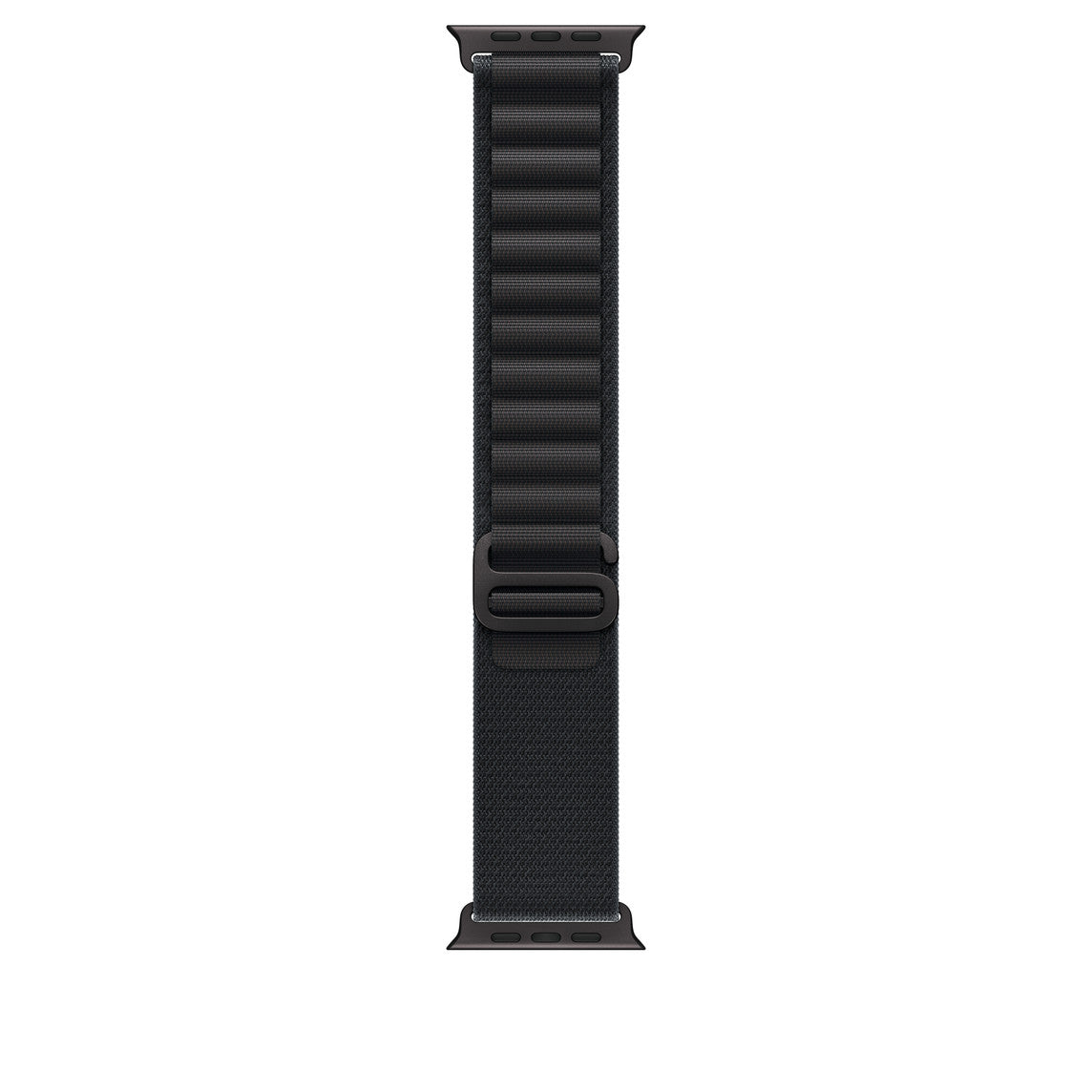 Black Alpine Loop With Black Metal Connectors (44mm /45mm /46mm & 49mm)