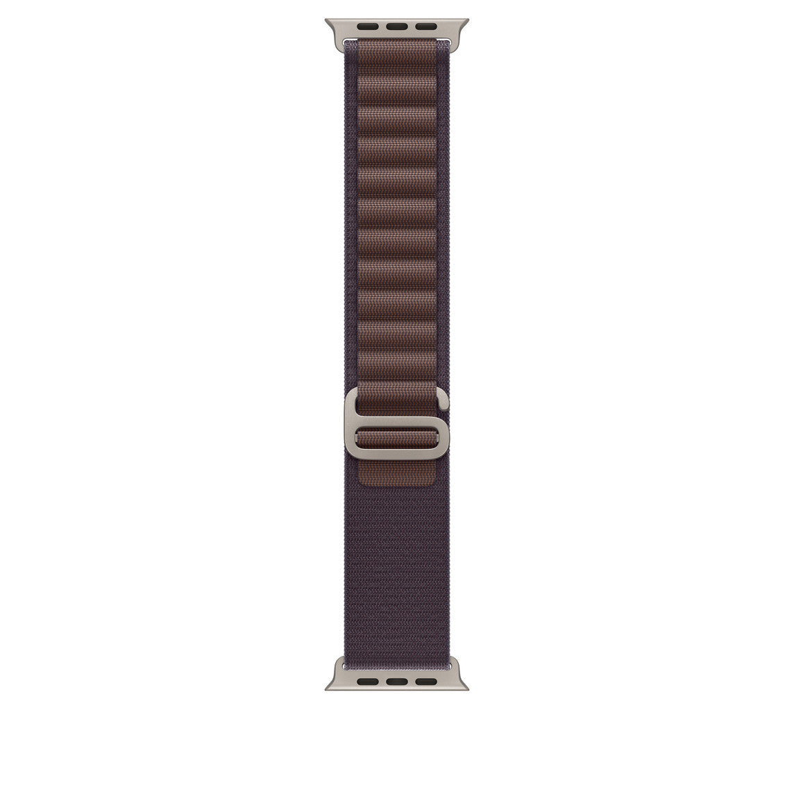 Indigo Alpine Loop With Silver Metal Connectors (44mm /45mm /46mm & 49mm)