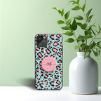 Leopard Phone Holder Glossy Metal Bumper Case Mobile Case by CoverMeUp