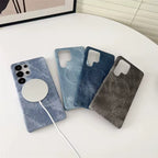 Samsung Magsafe Denim Fabric Pre-Order Magnetic Case Mobile Case by CoverMeUp