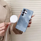 Samsung Magsafe Denim Fabric Pre-Order Magnetic Case Mobile Case by CoverMeUp - Style 7