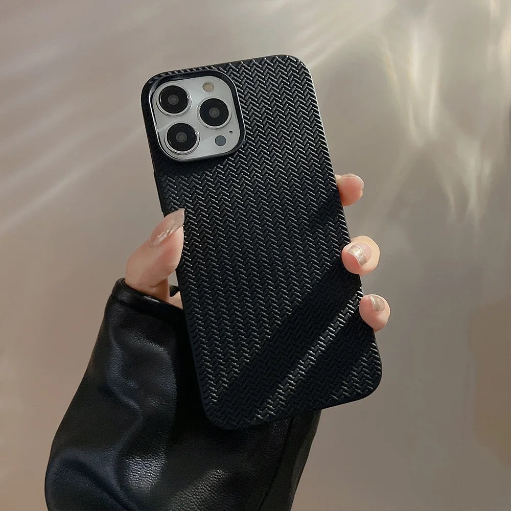 Protective Apple iPhone Back Cover - Armor Basic Colors Shockproof Textured iPhone Soft Silicone Case - Style 2