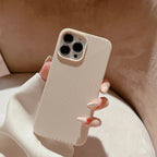 Protective Apple iPhone Back Cover - Armor Basic Colors Shockproof Textured iPhone Soft Silicone Case - Style 3
