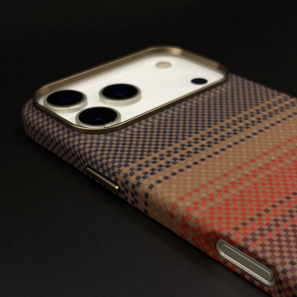 Luxo Brown Check Magsafe Case