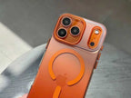Protective Apple iPhone Back Cover - Santa Barbara Polo Augus Series for iPhone 17 Pro (Orange) - Style 2