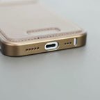 Protective Apple iPhone Back Cover - Premium Leather Aluminum Magsafe Pre-Order Allloy Aromatherapy iPhone Metal Case - Style 16