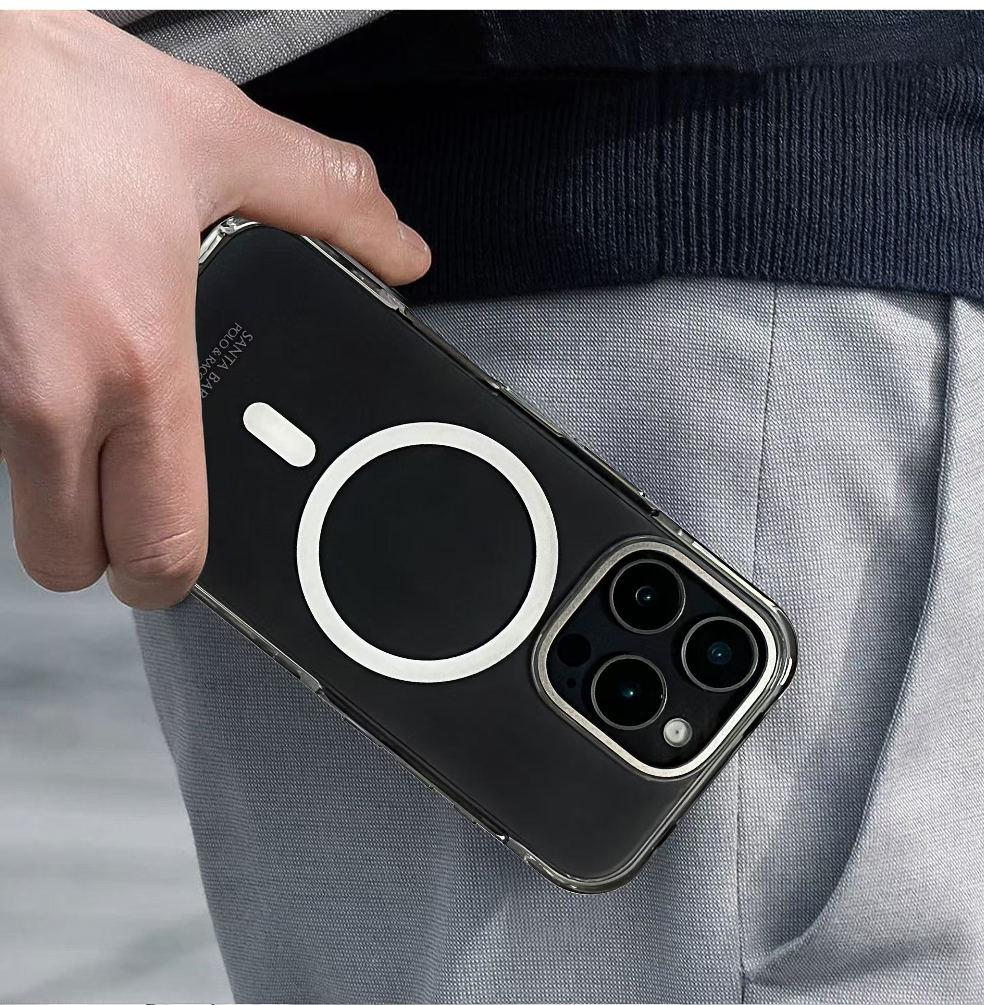 Santa Barbara Polo Raquet Club HARVEY Series for iPhone 16 Pro (Natural Titanium)