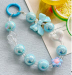 Colorful Charm Lanyard Bracelet Accesssory Mobile Case by CoverMeUp - Style 5