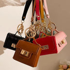 Mini Luxury Leather Small Keychain Pre-Order Wallet Bag Mobile Case by CoverMeUp