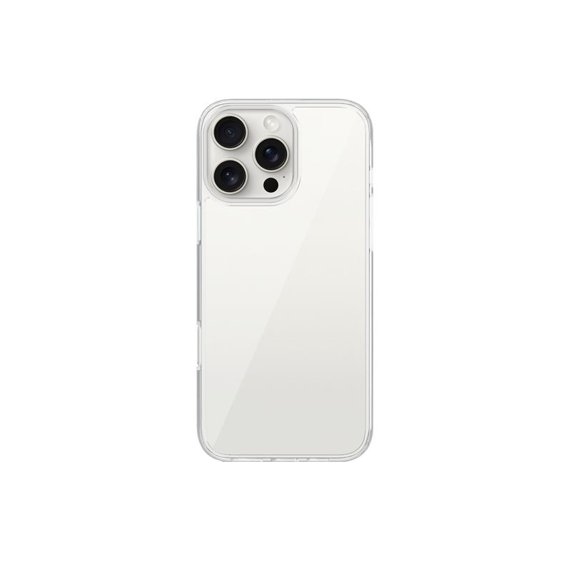 Protective Apple iPhone Back Cover - KZDOO Ultra Clear Hard PC Transparent Case for iPhone 16 Pro Max (Clear Transparent)