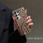 Samsung Luxury Electroplated Plating Soft TPU Textured Protective Case Mobile Case by CoverMeUp - Style 4