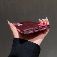 Samsung Luxury Electroplated Plating Soft TPU Textured Protective Case