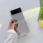 Mirror Reflective Samsung Z Flip Cases Mobile Case by CoverMeUp - Style 3