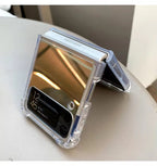 Mirror Reflective Samsung Z Flip Cases Mobile Case by CoverMeUp - Style 8