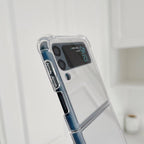 Mirror Reflective Samsung Z Flip Cases Mobile Case by CoverMeUp - Style 10