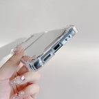 Mirror Reflective Samsung Z Flip Cases Mobile Case by CoverMeUp - Style 9