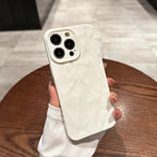 Protective Apple iPhone Back Cover - Solid Colors iPhone Textured Silicone Rubber Case - Style 2
