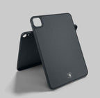 Santa Barbara Polo Raquet Club BARRET Series Carbon Fibre iPad Case for iPad Pro 13 (M4) 2024 Mobile Case by CoverMeUp - Style 3