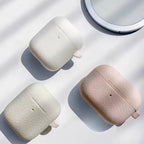 Cute Textured Silicone Airpod With Holder Case Mobile Case by CoverMeUp