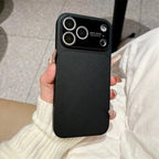 Protective Apple iPhone Back Cover - Sleek Leather Convertible to 17 Series iPhone Pre-Order Case - Style 10
