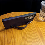 Samsung Matte Leather Strap Bracelet Pre-Order Soft Silicone Case Mobile Case by CoverMeUp - Style 5