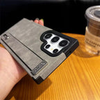 Samsung Matte Leather Strap Bracelet Pre-Order Soft Silicone Case Mobile Case by CoverMeUp - Style 6