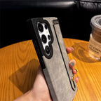 Samsung Matte Leather Strap Bracelet Pre-Order Soft Silicone Case Mobile Case by CoverMeUp - Style 4