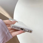 Samsung Glitter Pre-Order Soft Silicone Silver Bumper Case Mobile Case by CoverMeUp - Style 9