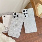Samsung Glitter Pre-Order Soft Silicone Silver Bumper Case Mobile Case by CoverMeUp - Style 6
