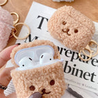 Plush Fur Eyes Airpod Case Mobile Case by CoverMeUp - Style 5
